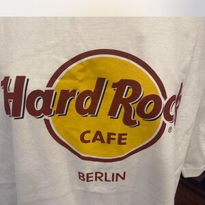 Vintage 90s Berlin Hard Rock Cafe Classic White Tee